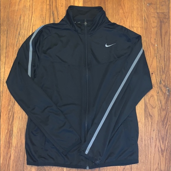 nike run stripe jacket